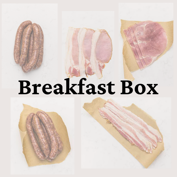 Breakfast Box (Bacon, ham & sausages)