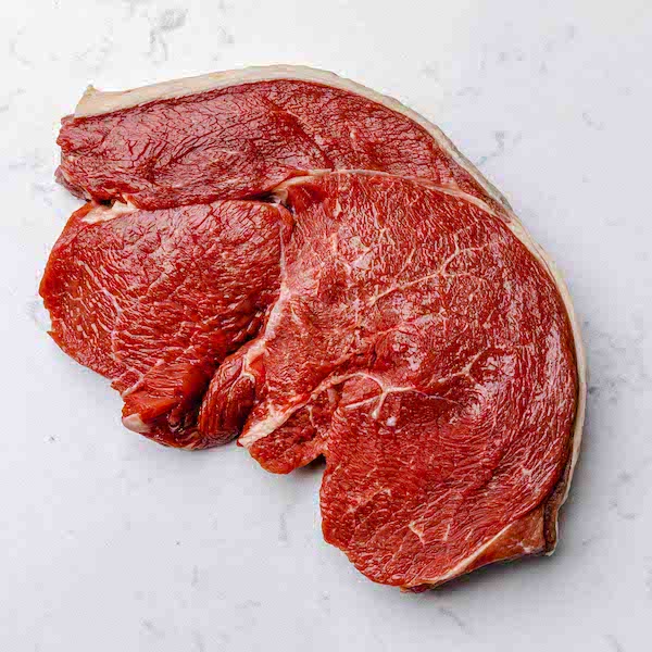 100% grass fed beef rump steak